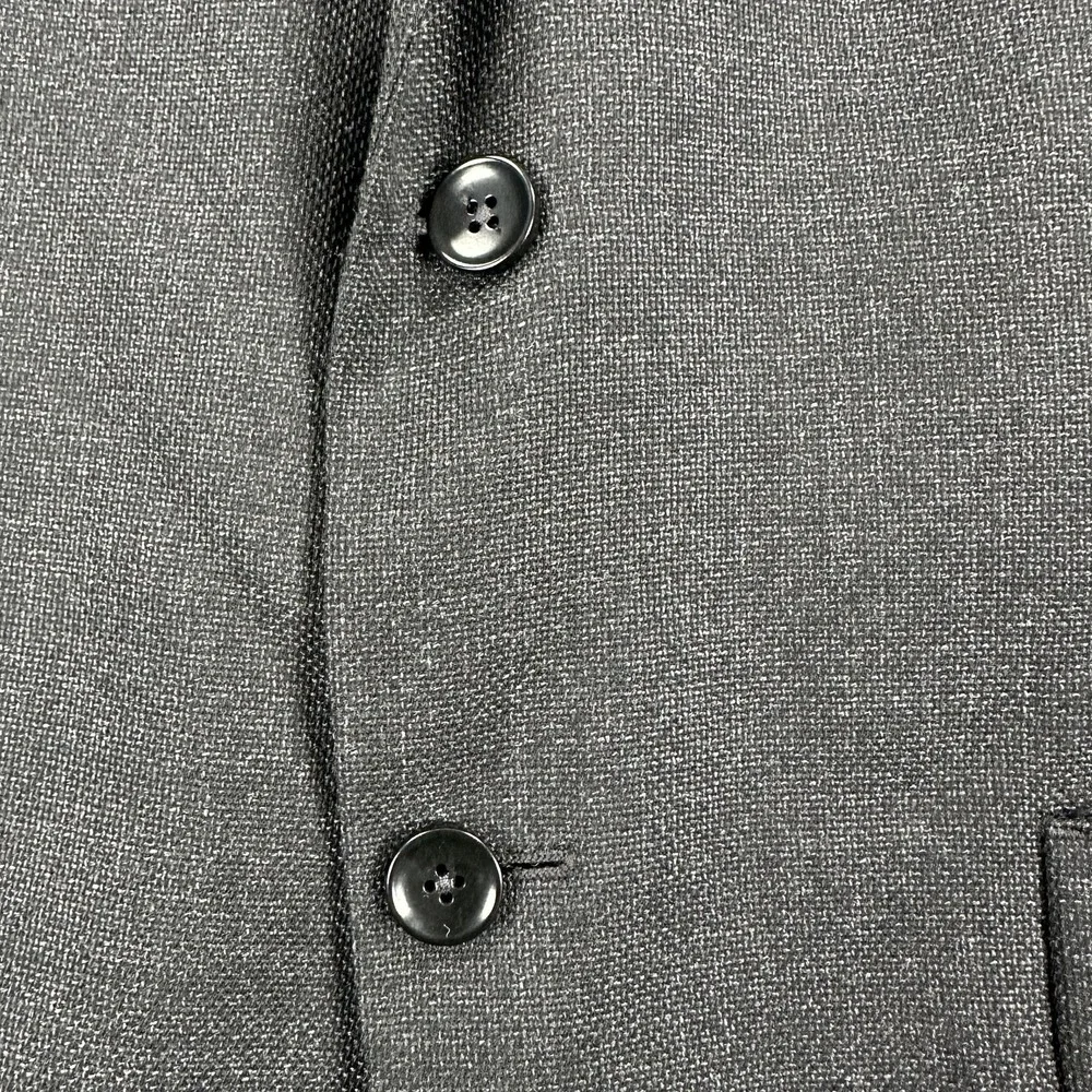 Charles Tyrwhitt Blazer Mens 40R‎ Gray Slim Fit Wool Reda Italian Fabric Jacket